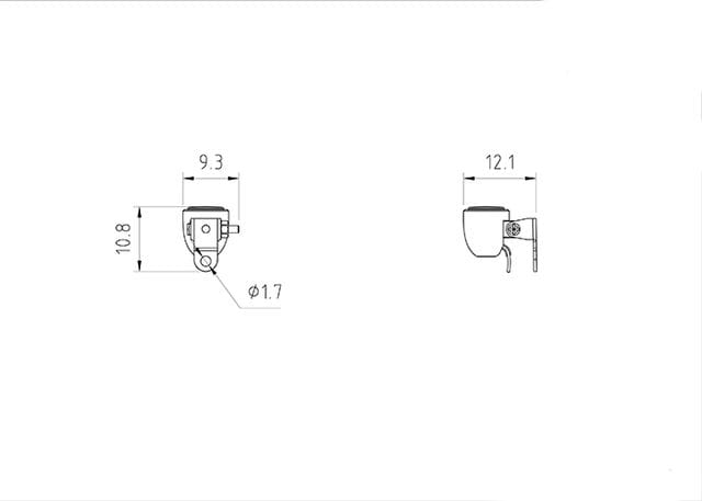 Lesu 1_14 Scheinwerfer fuer Einstiege vorne Paar - RC-Zubehoer
