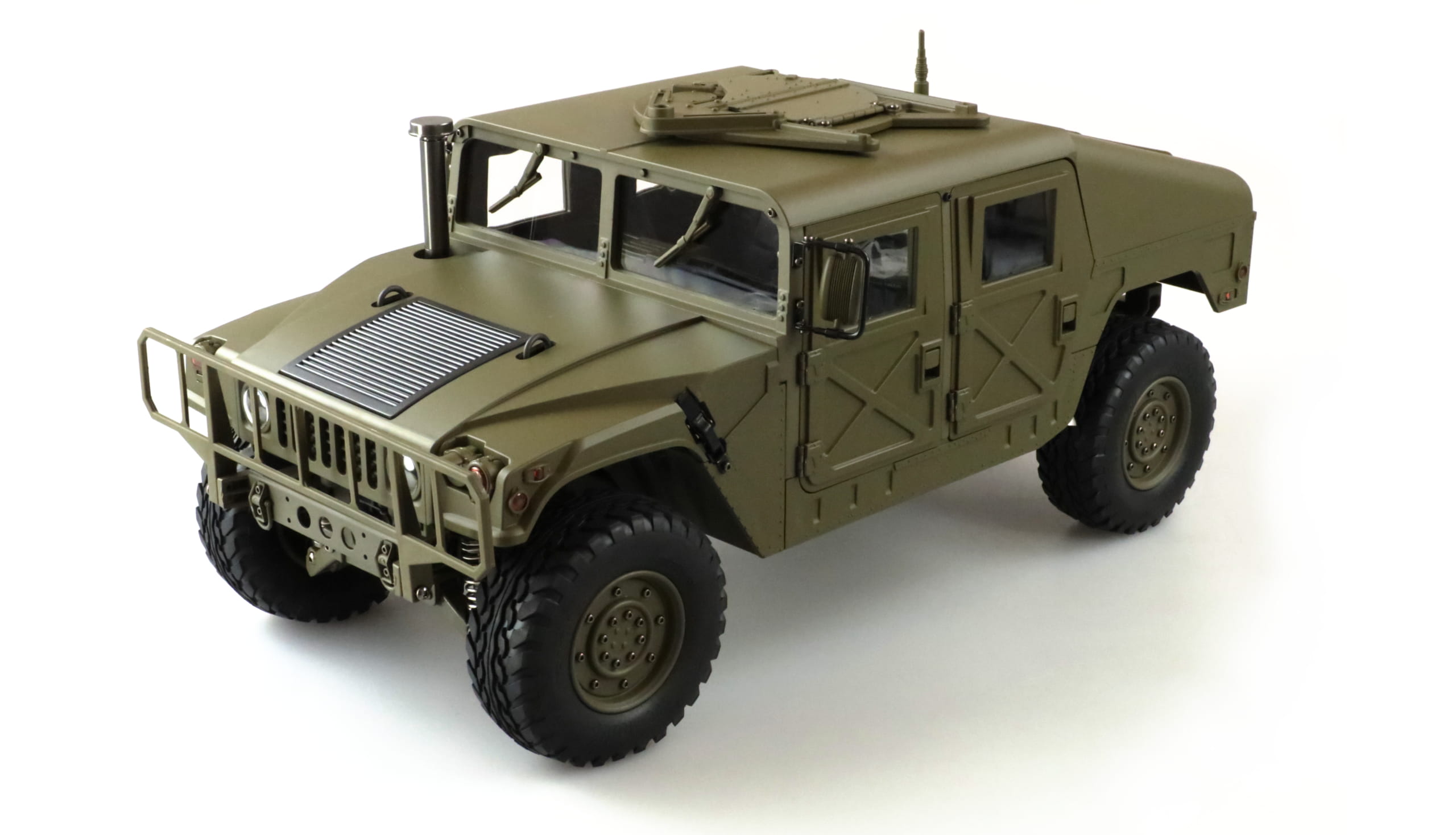 Amewi 4x4 U.S. Militar Truck 1 10 Army grun