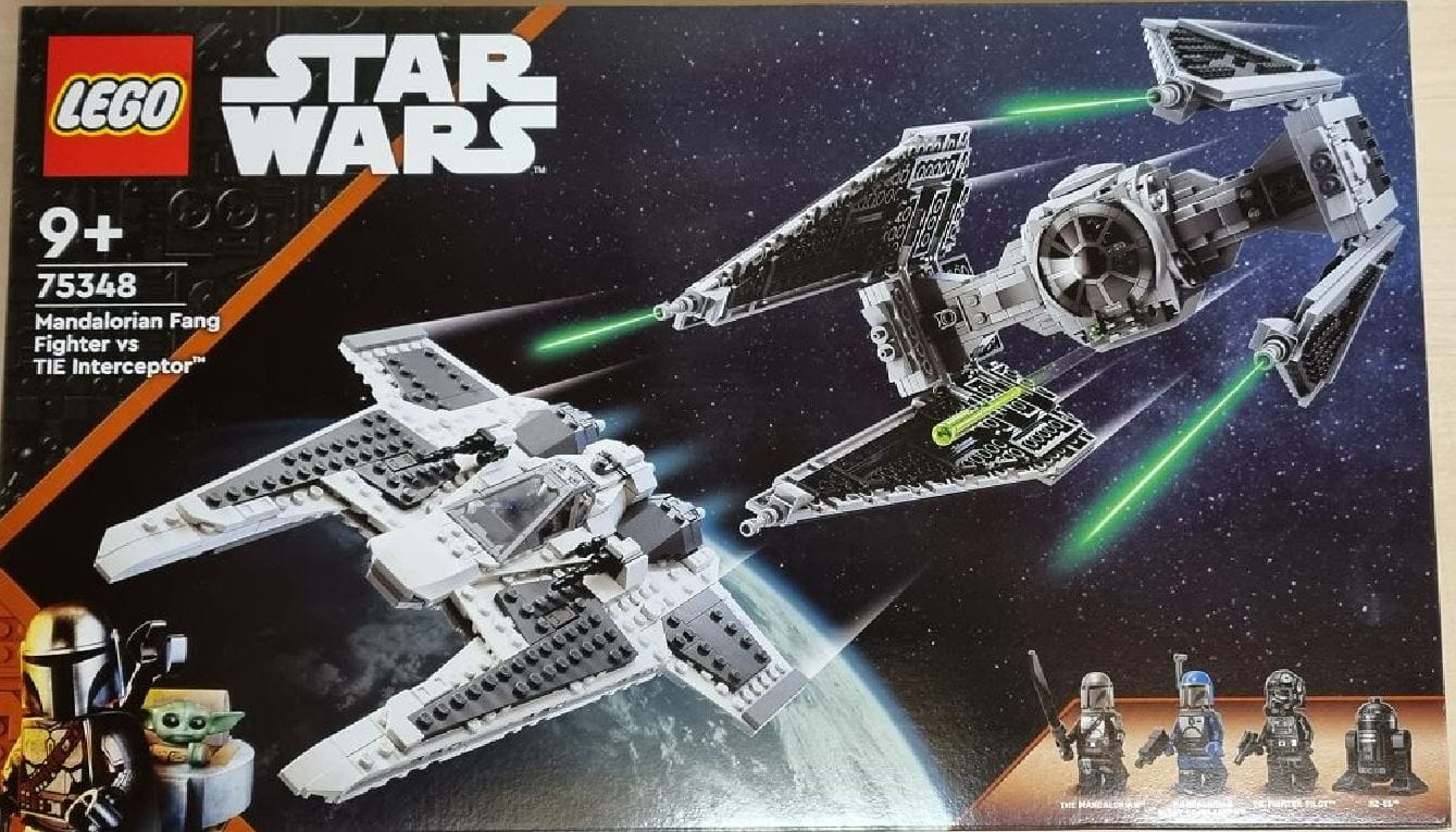 LEGO Star Wars ™ Mandalorian Fang Fighter vs TIE Interceptor