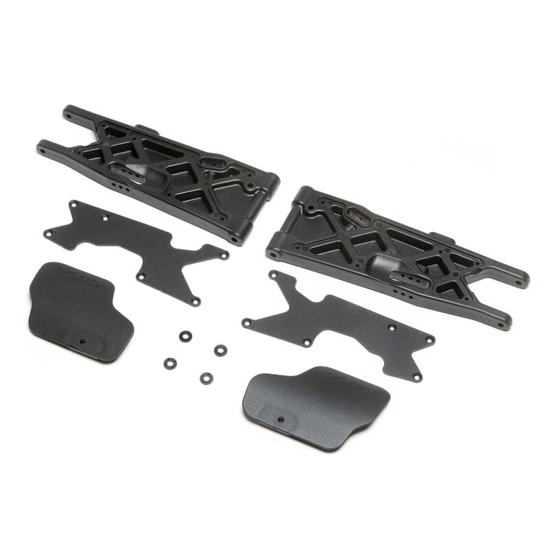 Losi Rear Arms, Mud Guards, Inserts (2): 8XT