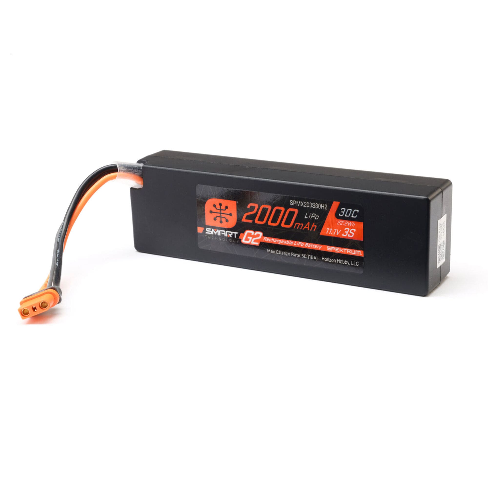 Spektrum Smart G2 LiPo Akku 3S 2000mAh 30C IC2 Hardcase