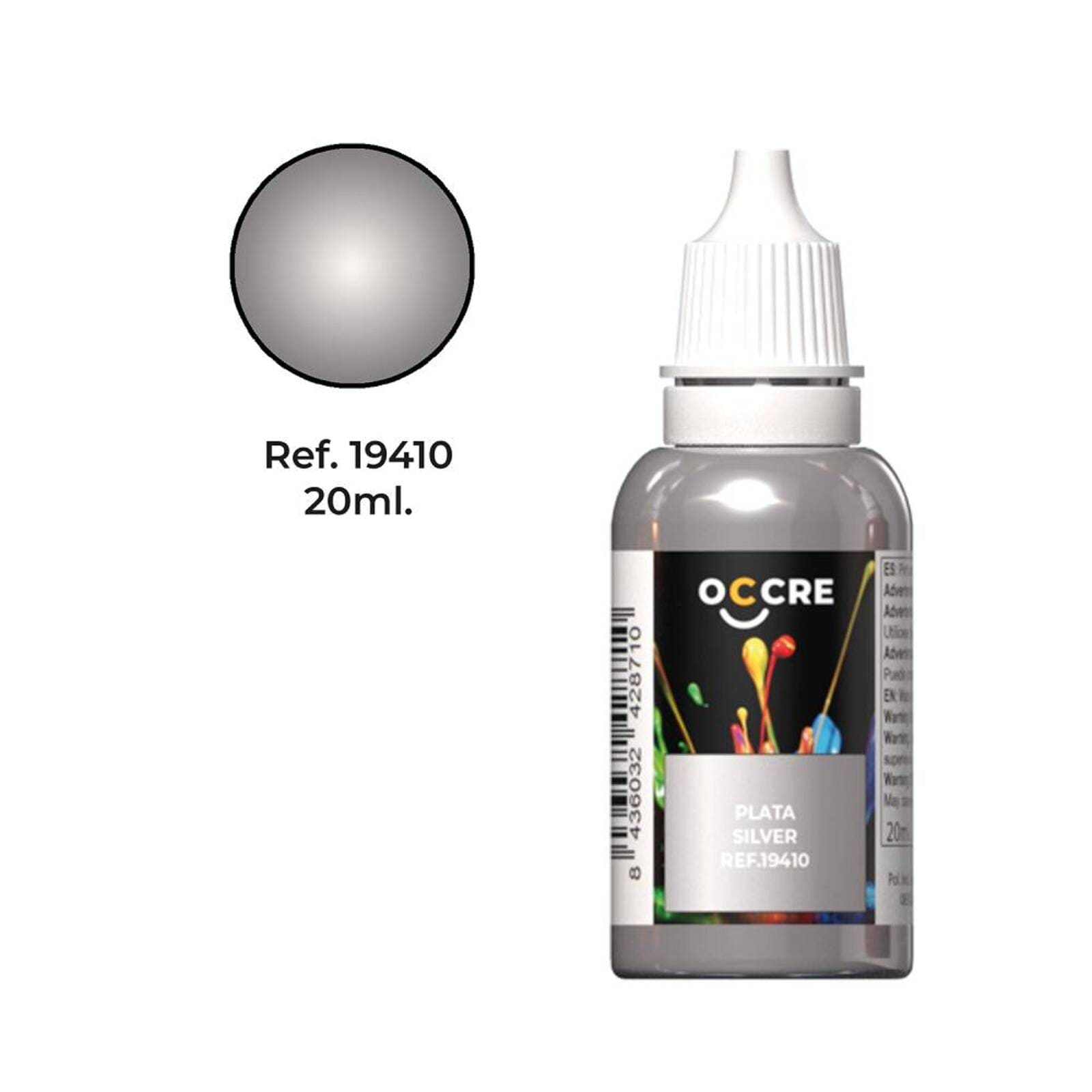 Ocolor Silber 20 ml - Modellzubehoer