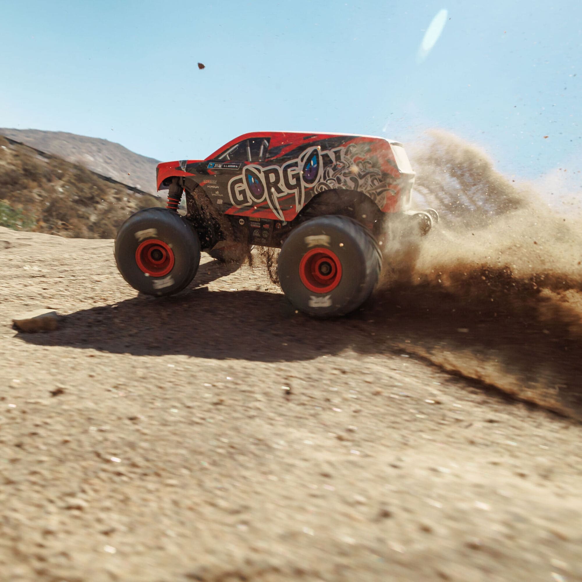 Arrma GORGON GROM 1_16 4X4 RTR Monster Truck Rot