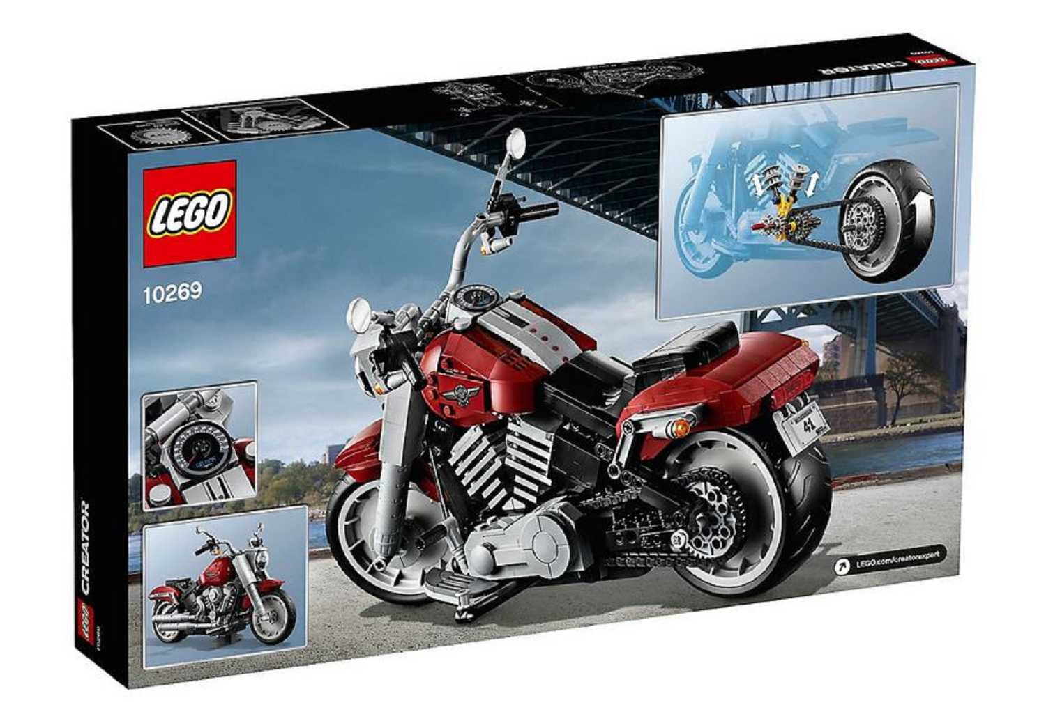 LEGO Harley Davidson Fat Boy Creator Exklusiv Set