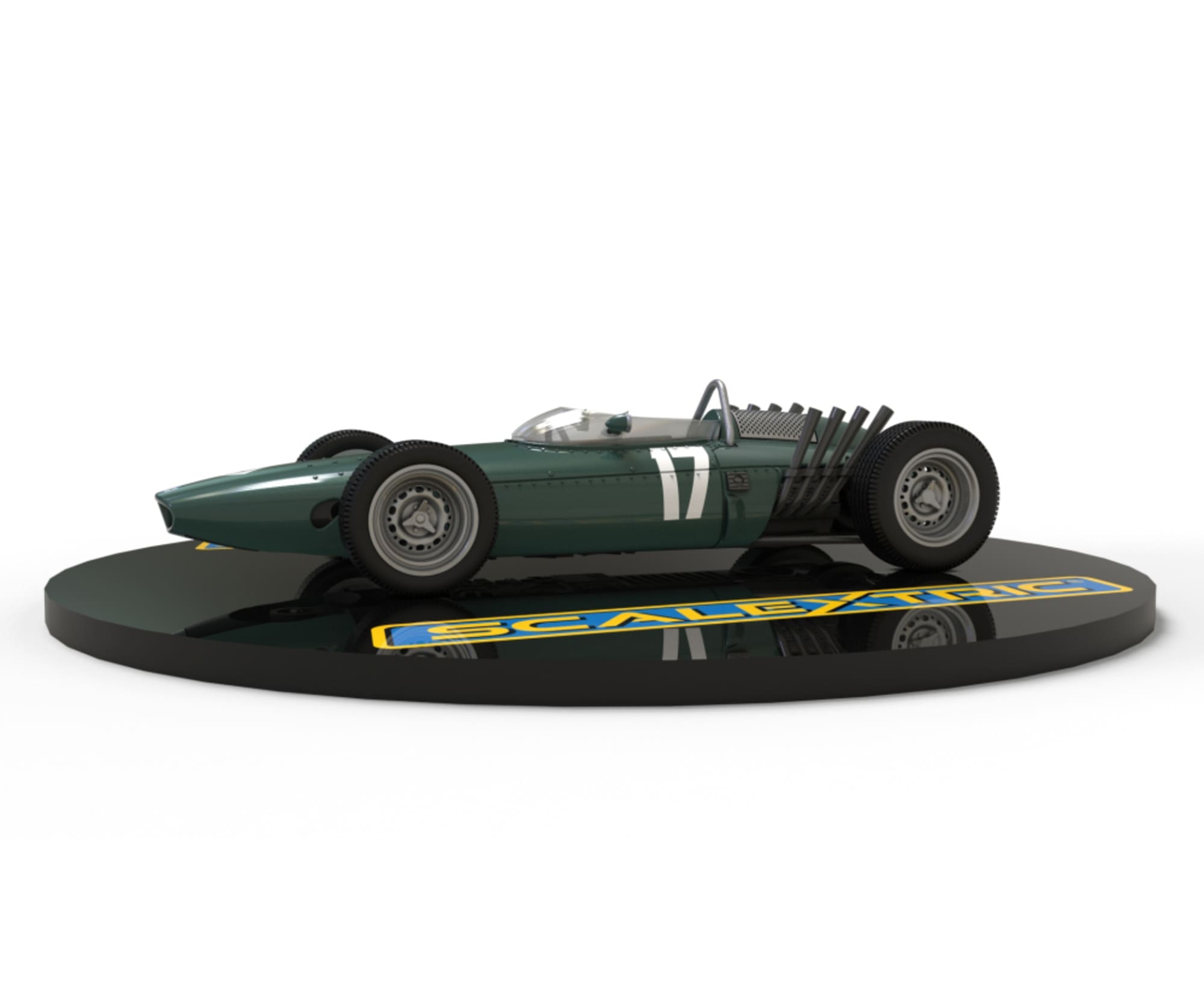 Scalextric 1_32 BRM P57 Winner Dutch GP 1962 HD Slotcar
