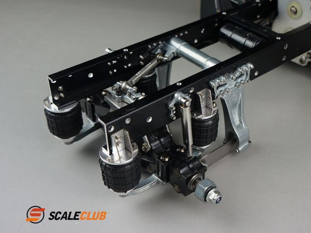 ScaleClub Hinterachs-Luftfederung für 2-Achser ScaleClub Hinterachs-Luftfederung fuer 2-Achser - RC-Zubehoer