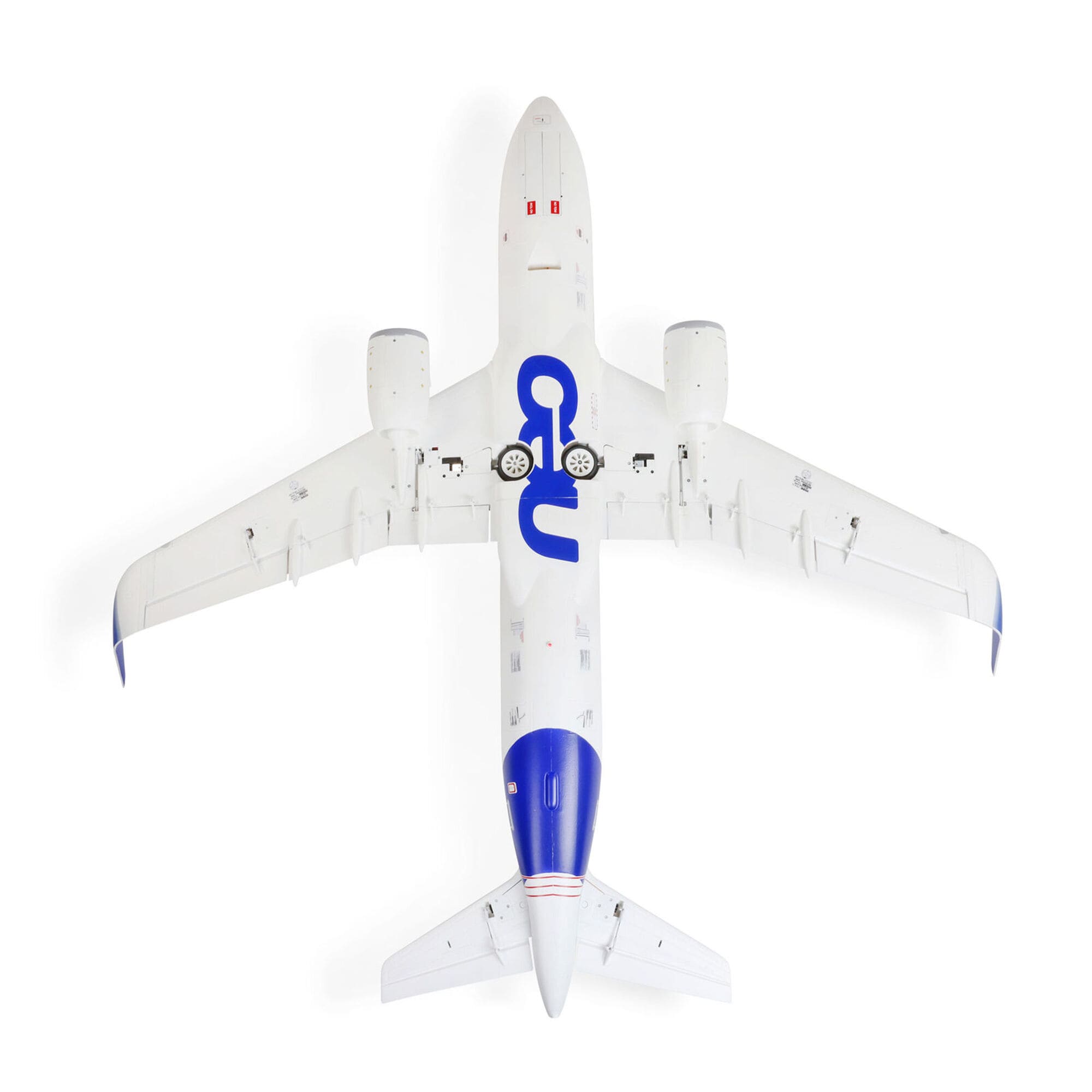 E-flite Airbus A320neo Twin 64mm EDF PNP - RC Flugzeug Modell E-flite Airbus A320neo Twin 64mm EDF PNP Modell im Flug