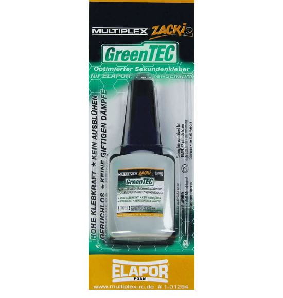 Multiplex Zacki 2 GreenTec ELAPOR 20g Kleber - RC-Zubehoer