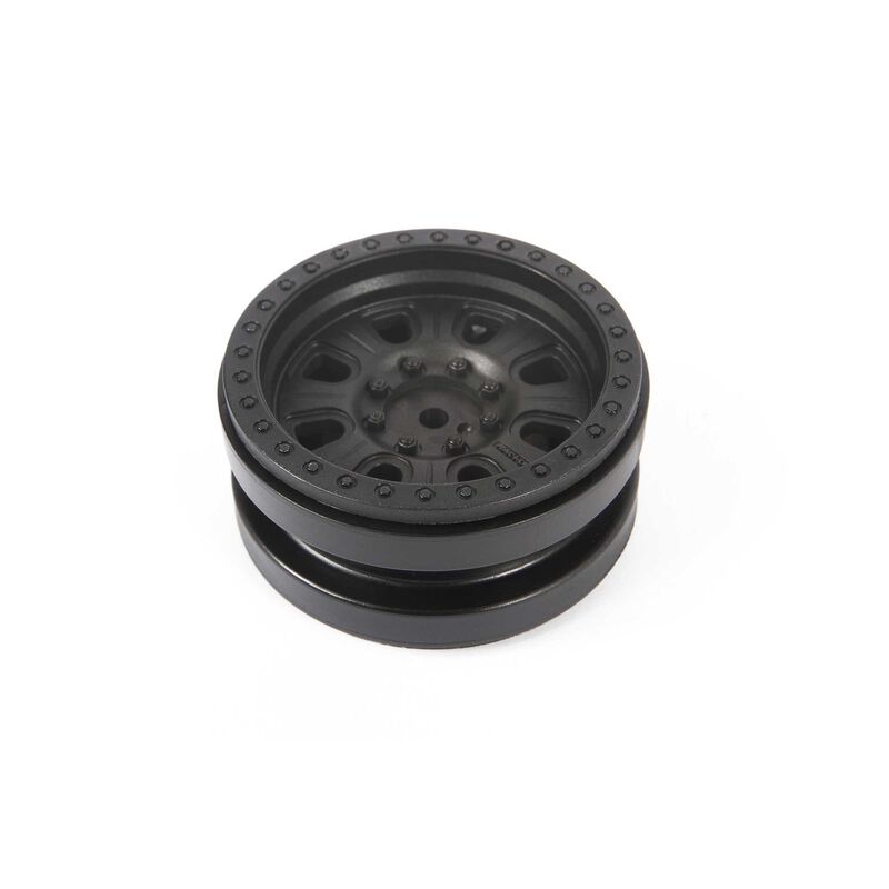 Axial 1.9 3pc. Raceline Monster Beadlock Wheels Blk (2) Axial 1.9 3pc. Raceline Monster Beadlock Wheels Blk (2)