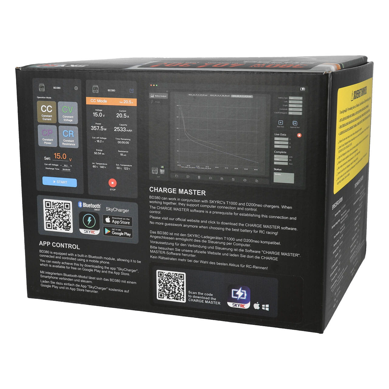 SkyRC Entladegeraet 40A 380W - RC-Zubehoer