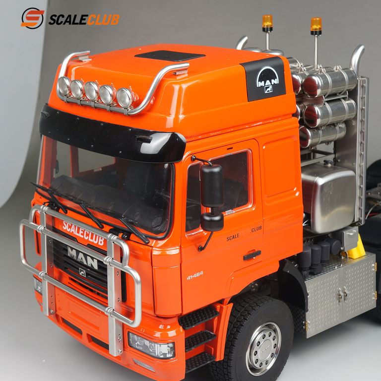 ScaleClub 1:14 Dachlampenbügel mit LED aus V2A für F2000