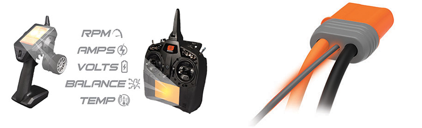 Spektrum FIRMA 40A Lite Smart WP Brushed ESC Regler Spektrum FIRMA 40A Lite Smart WP Brushed ESC Regler