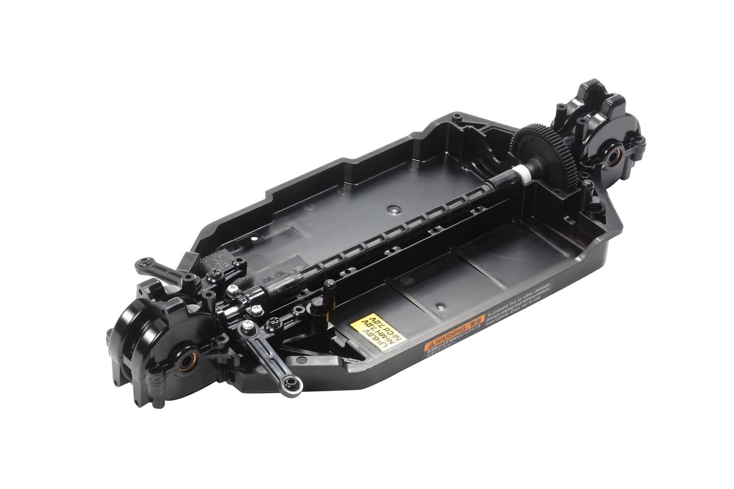 Tamiya RC Elektro Auto TT-02 Chassis Bausatz 1:10 inkl. 5-Speichen Felgen, Profil Reifen