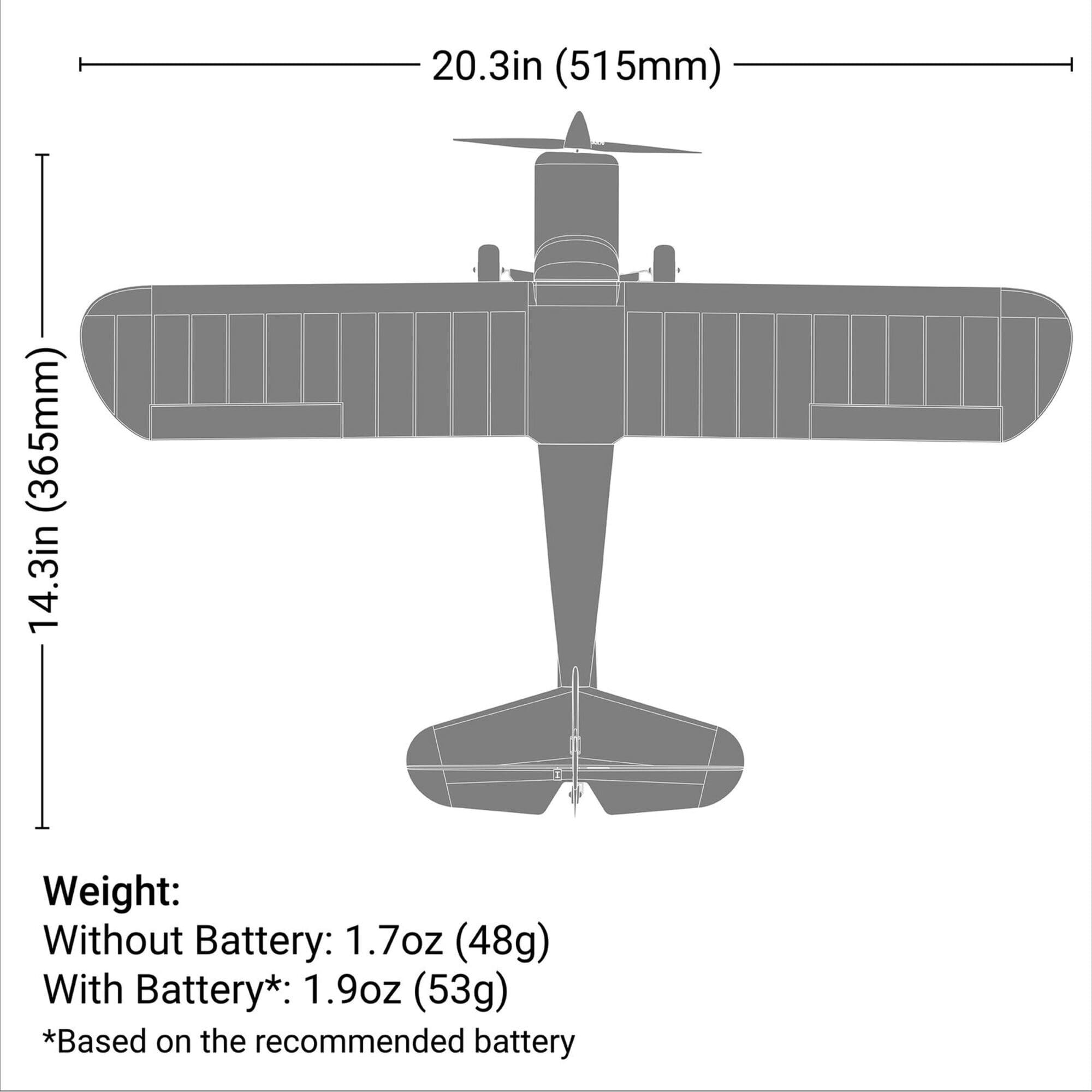 HobbyZone Champ Anniversary Special Edition RC-Flugzeug RTF