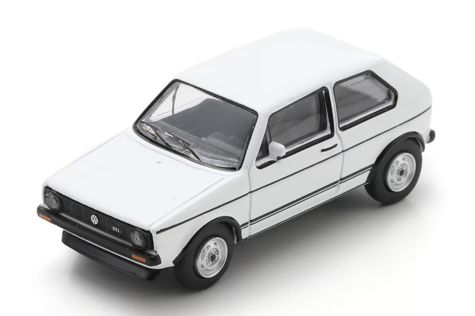 Schuco Volkswagen Golf I GTI Weiss 1_64 Sammlermodell