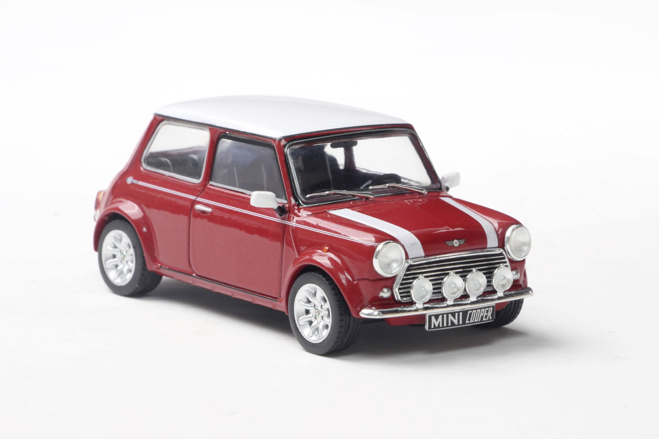 Mini Cooper Sport Nightfire Red 1997 Modellauto von Solido im Massstab 1_43