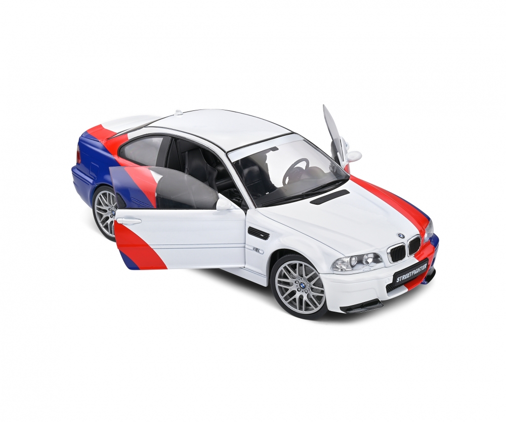 Solido 1:18 BMW E46 M3 Streetf weiß Modellauto