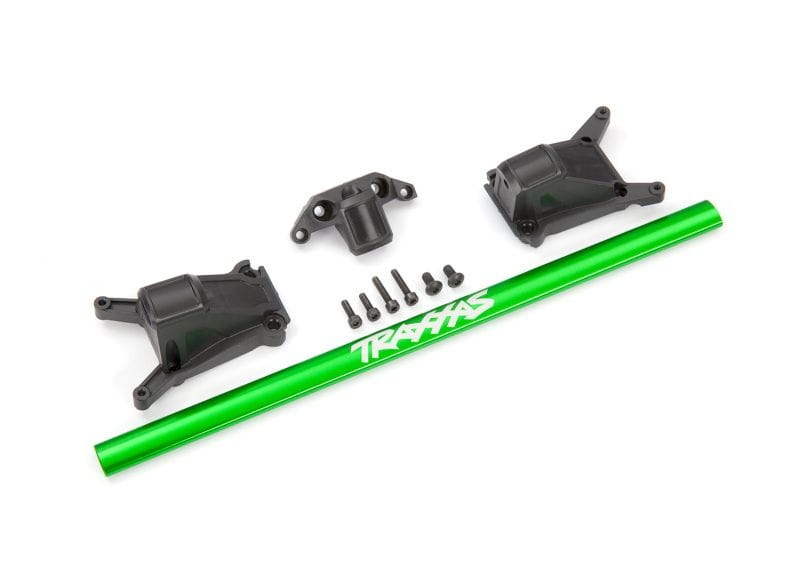 Traxxas Chassis brace kit grün für LGC-Chassis