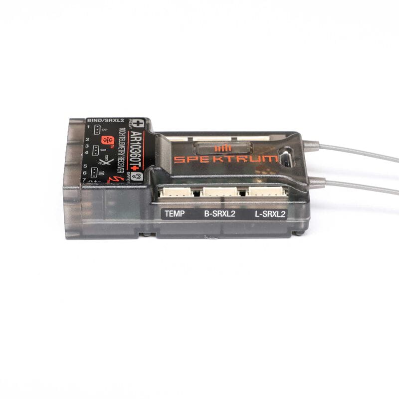 Spektrum AR10360T_ DSMX 10-Kanal AS3X_ - SAFE Telemetry Empfaenger - RC-Zubehoer
