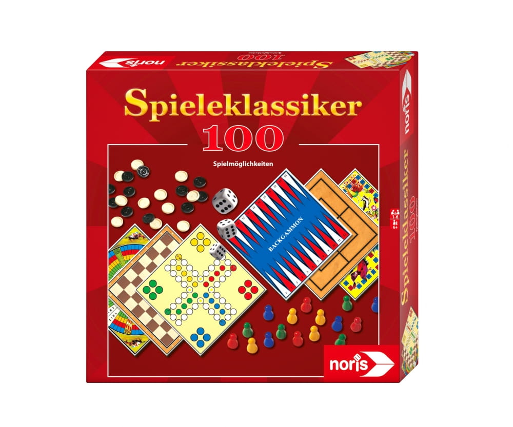 Noris Spieleklassiker - 100 Spielmöglichkeiten Noris Spieleklassiker - 100 Spielmöglichkeiten