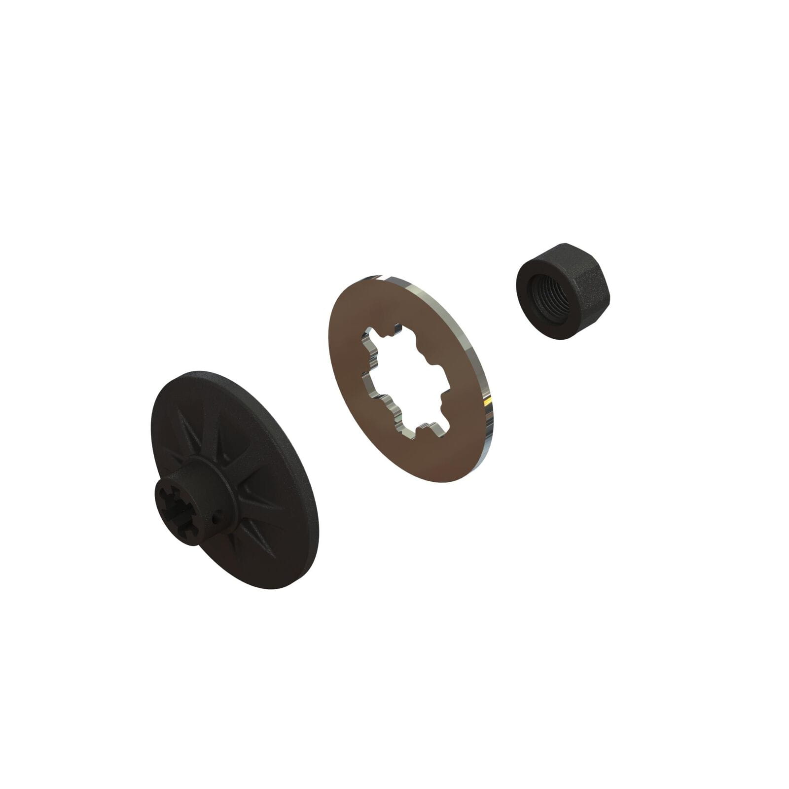 Arrma Slipper Hub And Plate Set - RC-Zubehoer
