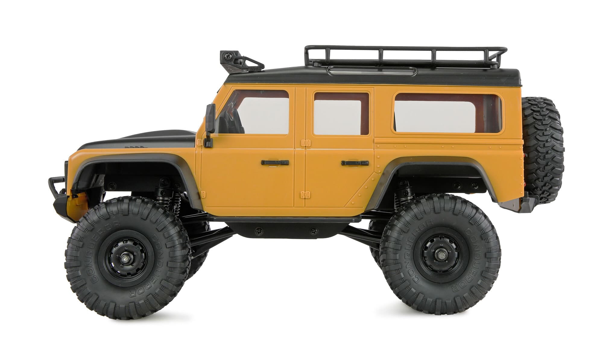 Amewi AMXRock Mini-D90 Crawler 1_16 RTR 4WD gelb mit LED