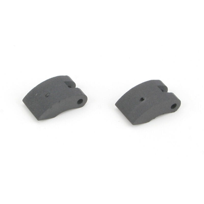 Losi 8B_8T_ Kupplungsbacken _2_ Kohlefaser - RC-Zubehoer