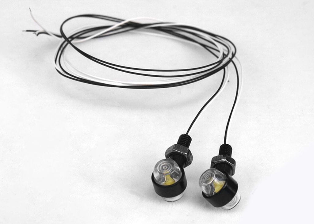 Lesu 1_14 Begrenzungsleuchten seitlich mit LED 2 Stueck - RC-Zubehoer