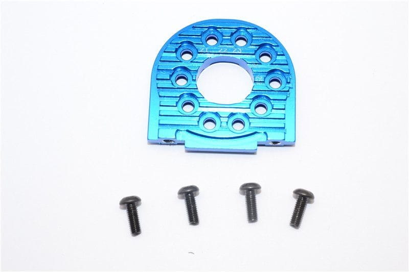 GPM Alu Motorbefestigung (für 16-25T) blau für Tamiya TT02, TT02B GPM Alu Motorbefestigung _fuer 16-25T_ blau fuer Tamiya TT02_ TT02B - RC-Zubehoer