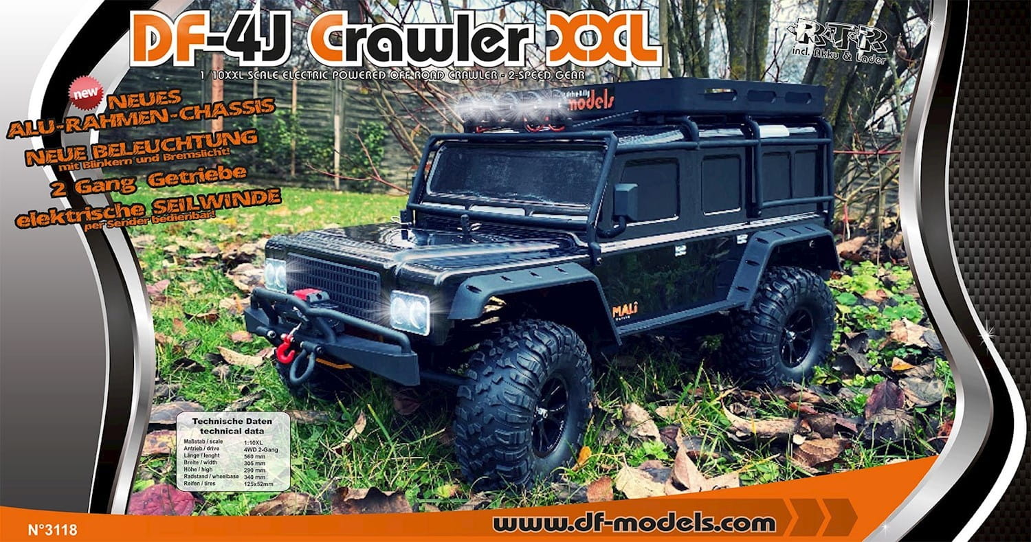 df models crawler in schwarz