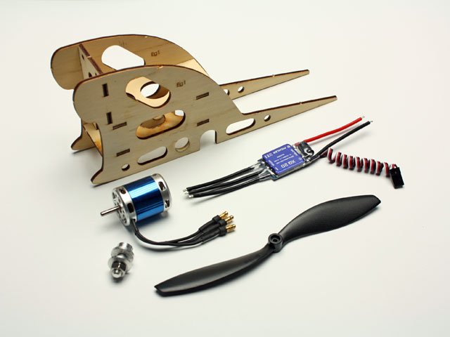 Pichler Antriebsset fuer Grunau Baby - RC-Zubehoer