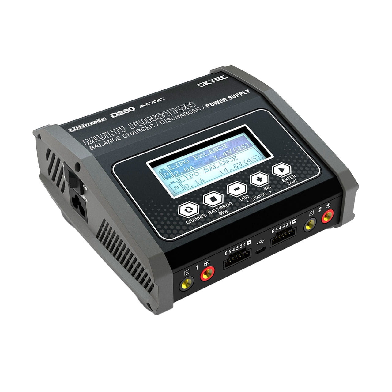 SkyRC D260 AC/DC Ladegerät LiPo 1-6s 14A 260W SkyRC D260 AC/DC Ladegerät LiPo 1-6s 14A 260W