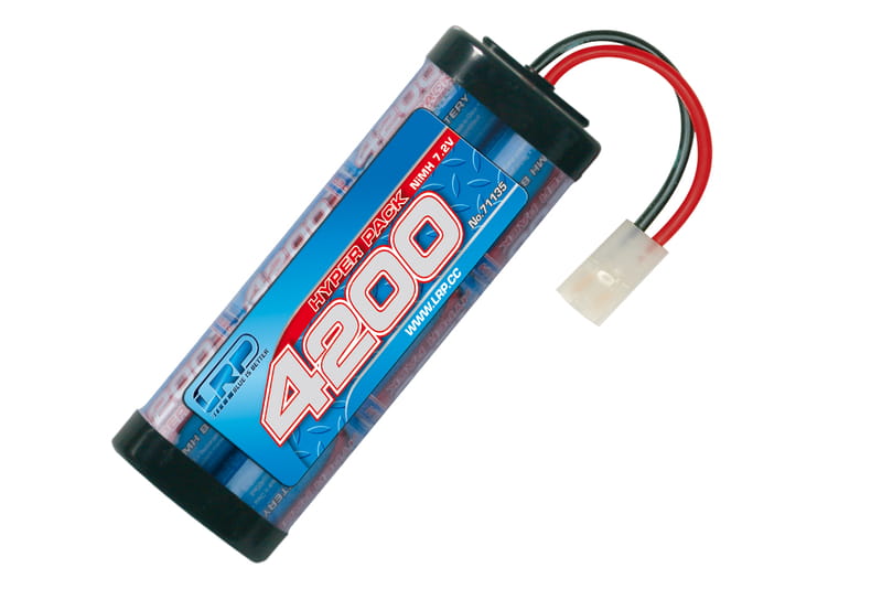 LRP Hyper Pack 4200 7,2V  6 Zellen Tamiya Plug NiMH Stickpack