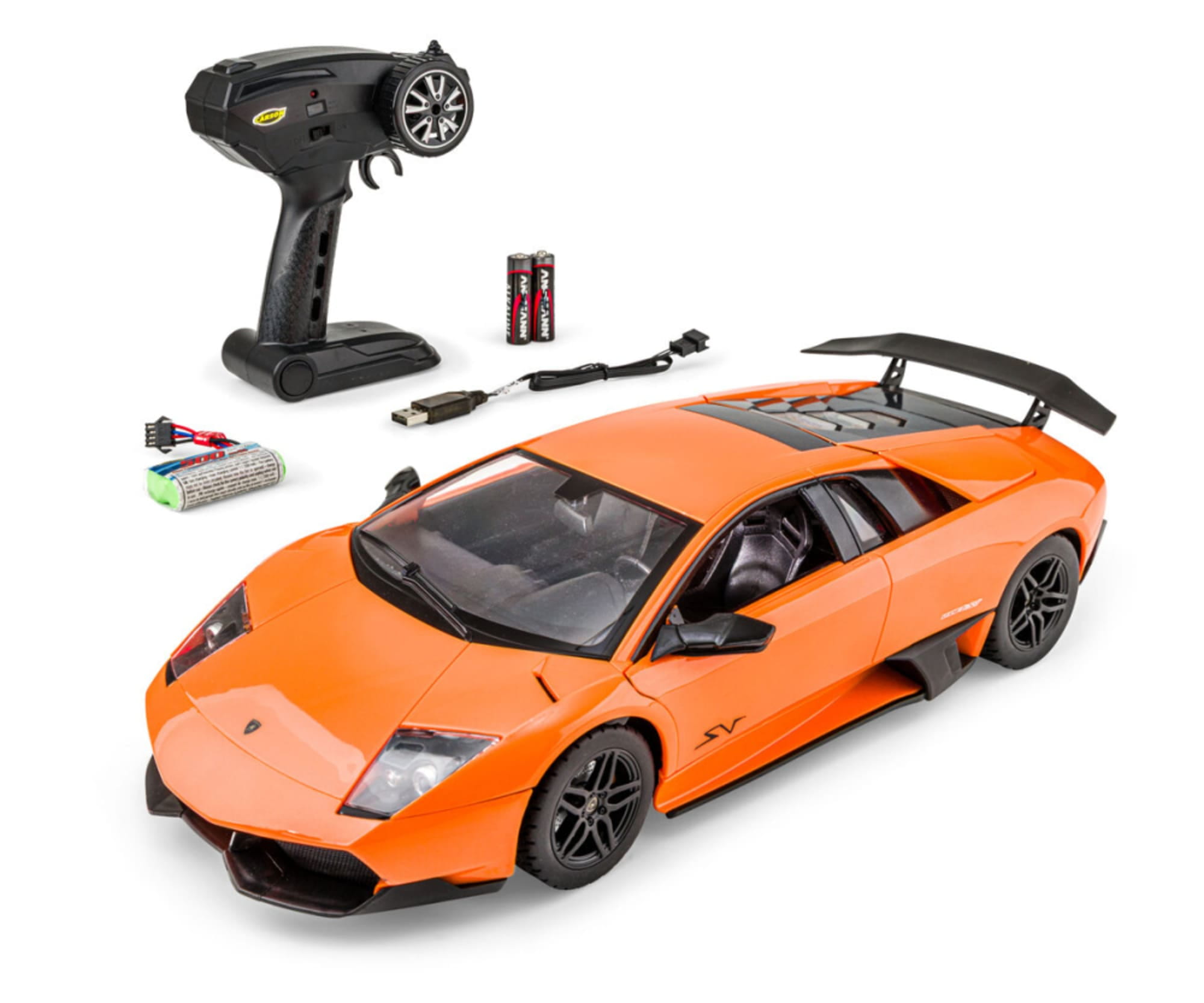 Carson RC Spielzeug 1_14 LamitMurcielago SV2_4G 100% RTRorange - ferngesteuertes RC Modell