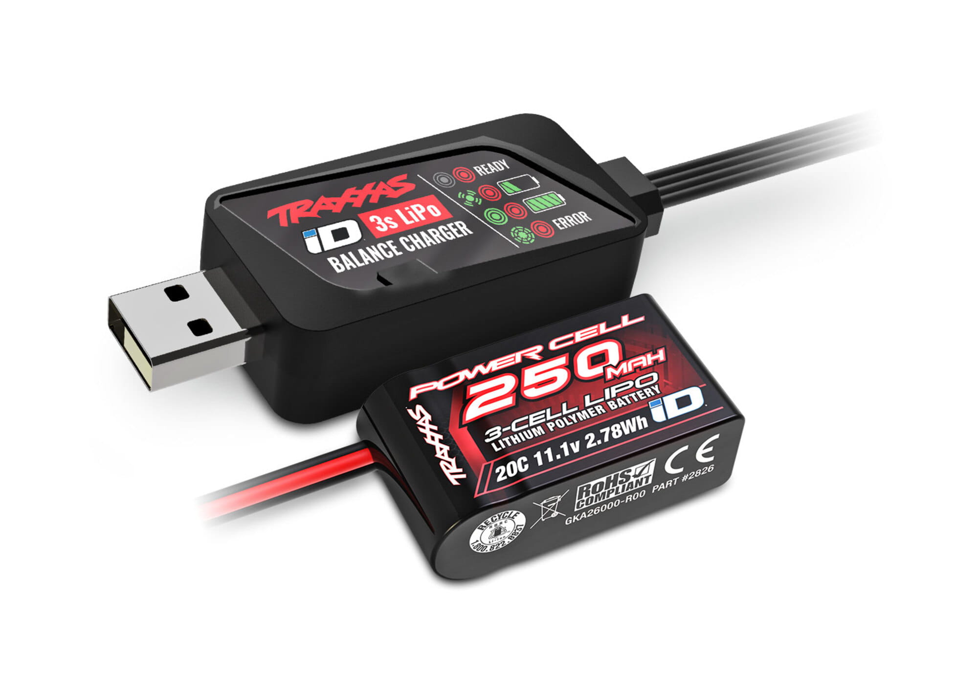 Traxxas TXC-4M Extreme Crawler Blau 1_18 Brushless 4WD RTR mit 3S LiPo Akku und USB-Ladegeraet