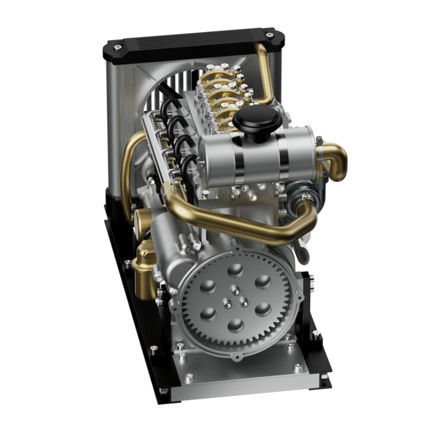 Thicon Diesel-Motor 4-Zylinder Metall, Bausatz