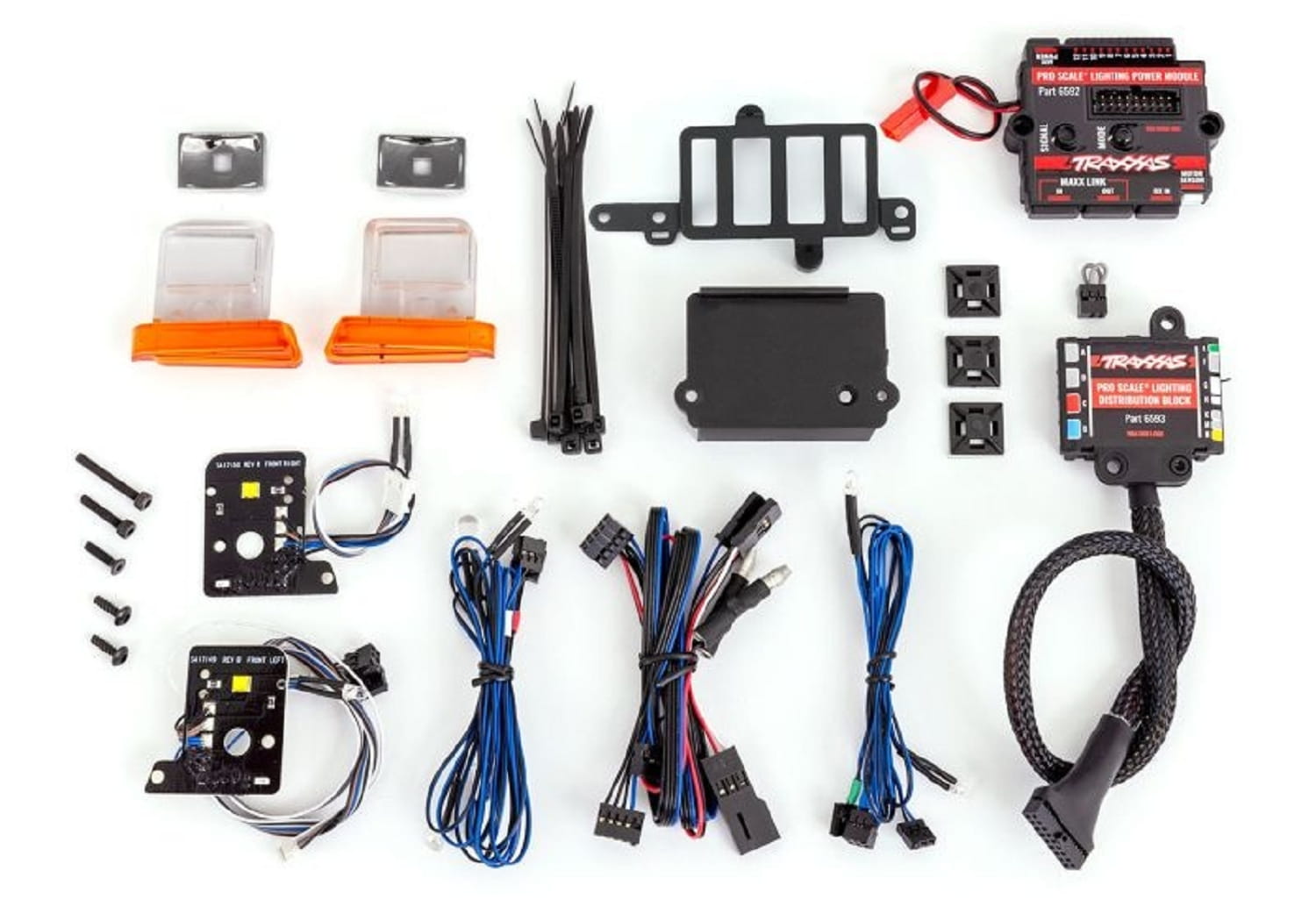 Traxxas Lichter-Set Ford Bronco 1979, F50 TRX-4 Pro-Scale mit Power Modul Traxxas Lichter-Set Ford Bronco 1979, F50 TRX-4 Pro-Scale mit Power Modul