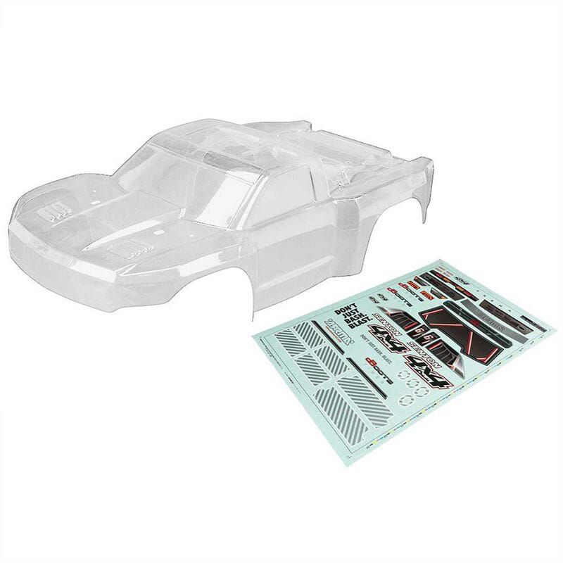 Arrma AR402262 1_10 Body Clear with Decals Senton 4x4 - RC-Zubehoer
