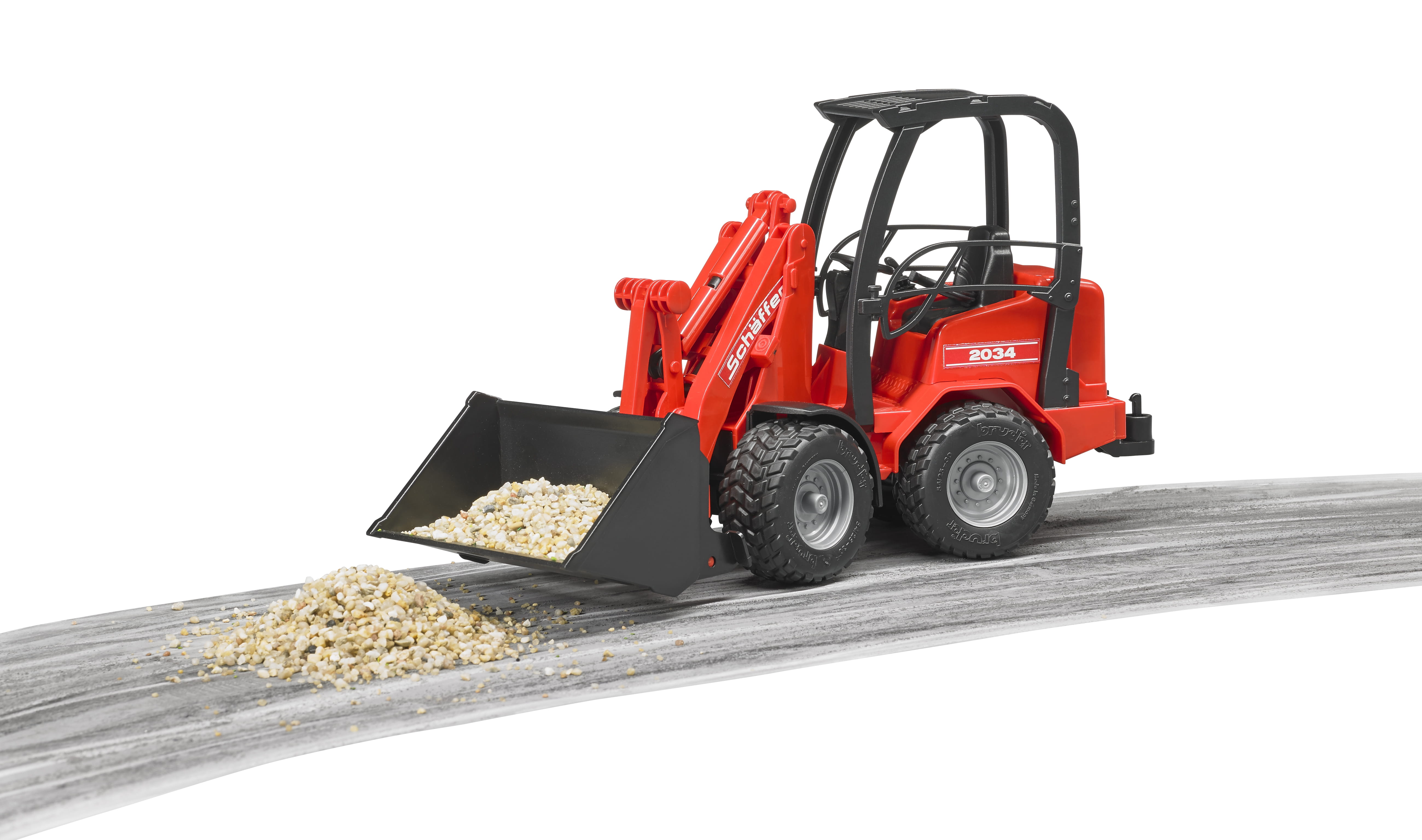 Bruder Bagger Schäffer Hoflader 2034