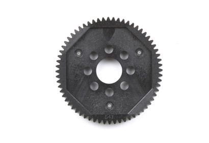 Tamiya Hauptzahnrad 64Z. 0,6 - TB03/TT0-2SG Tamiya Hauptzahnrad 64Z. 0_6 - TB03_TT0-2SG - RC-Zubehoer