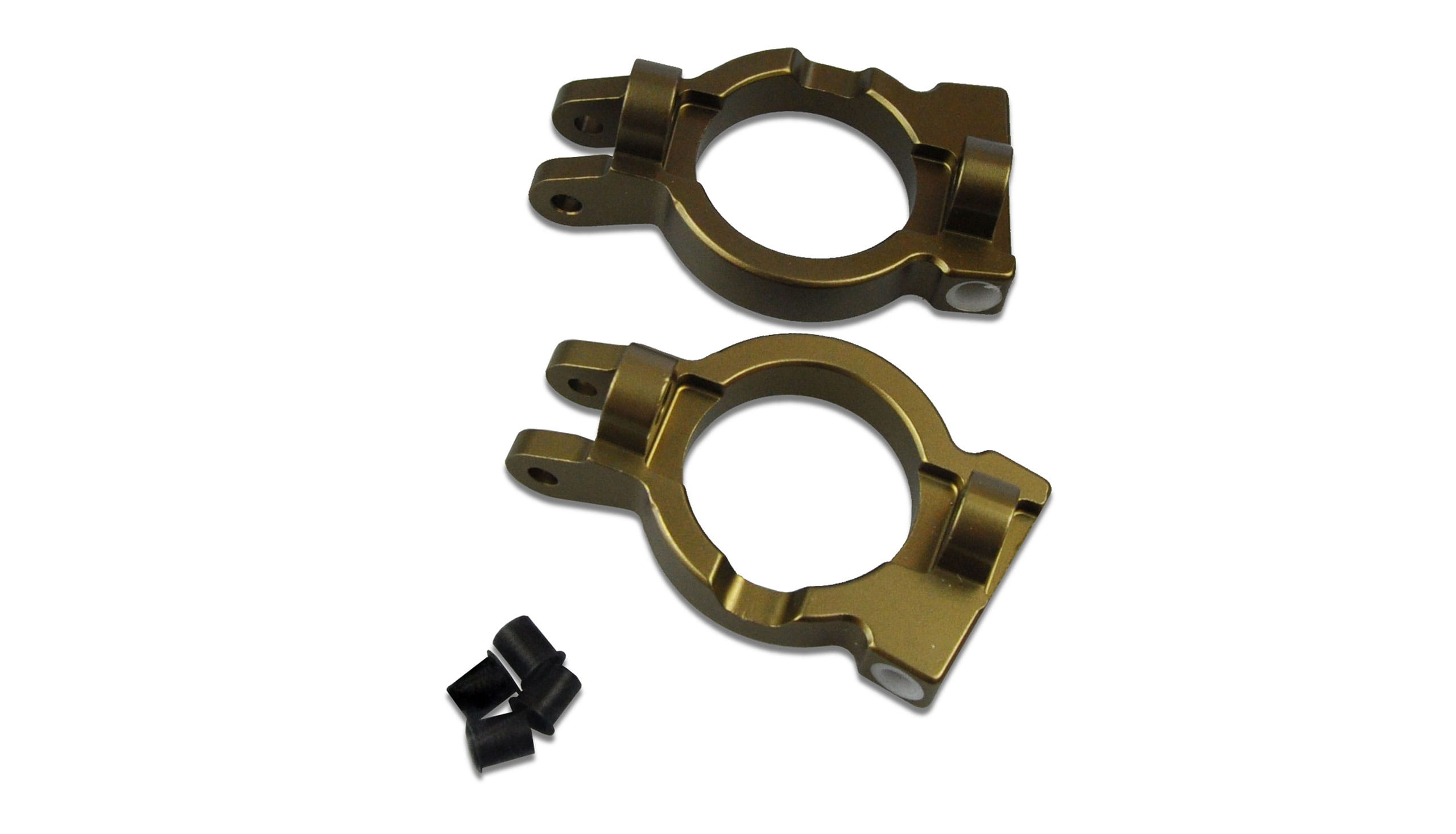 Amewi C-Hub Aluminium gun metal 2 Stueck - RC-Zubehoer