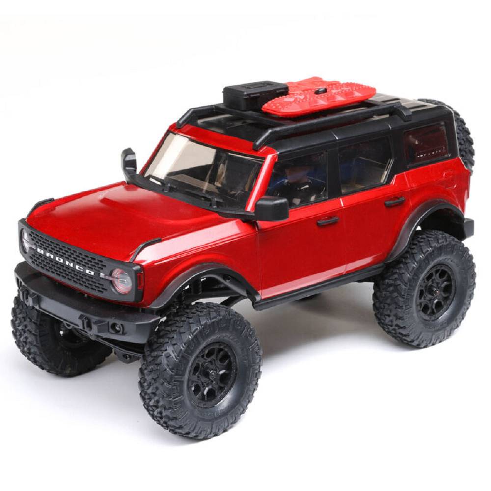 Axial RC Crawler SCX24 2021 Ford Bronco 4WD 1:24 RTR Rot Axial RC Crawler SCX24 2021 Ford Bronco 4WD 1:24 RTR Rot