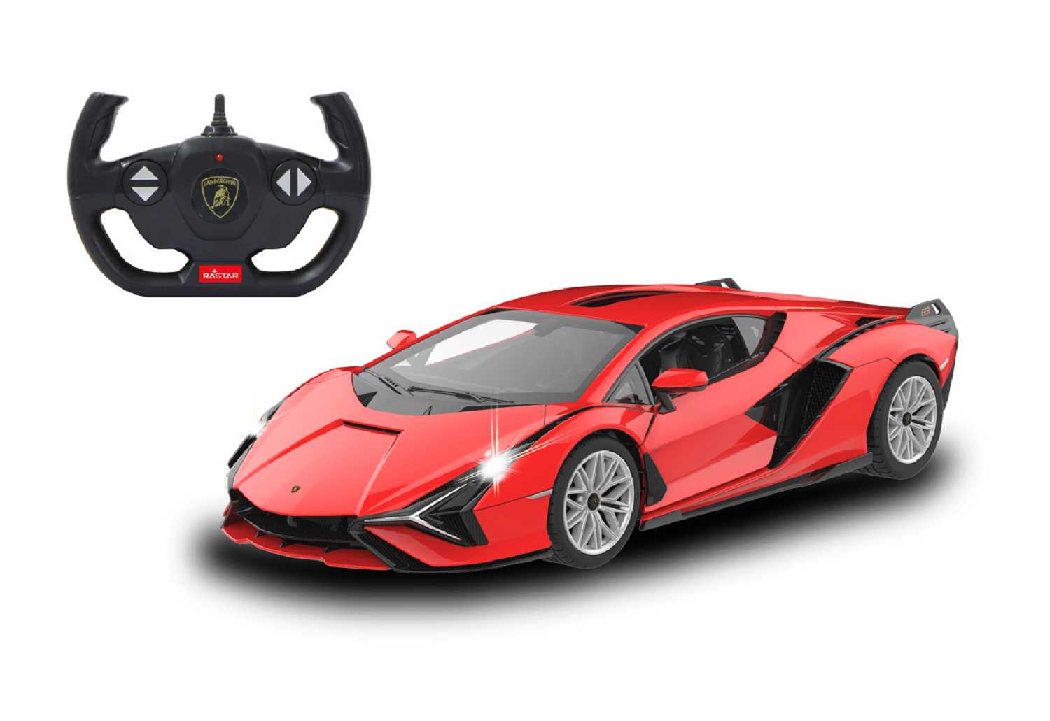 Jamara Lamborghini Sian FKP 37 1:14 rot 2,4GHz Tür manuell