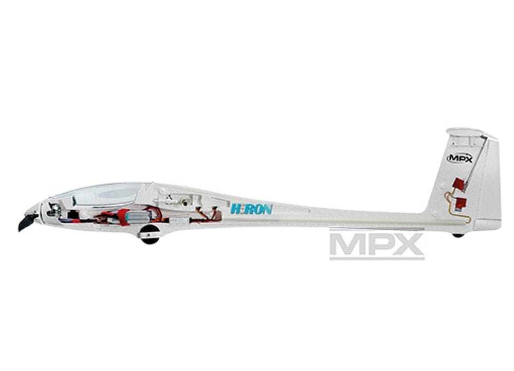 Multiplex Elektro Brushless Flugzeug - Segler RR Heron mit BL-Antrieb