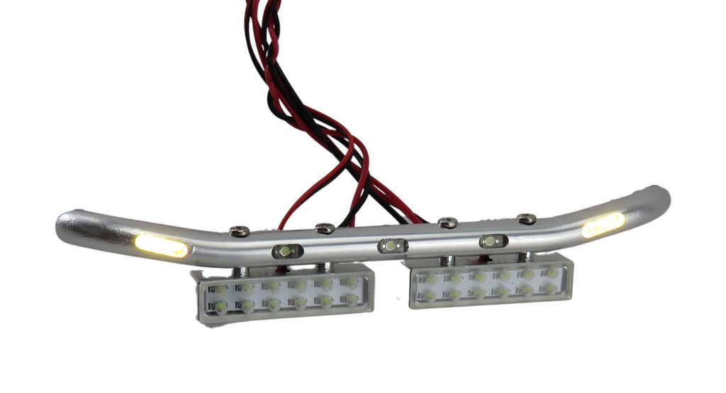 Thicon Front-Lampenbuegel mit LED aus Metall - RC-Zubehoer