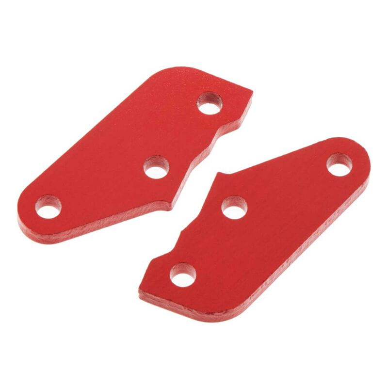 Arrma AR340072 Steering Plate A Aluminum Red _2_ - RC-Zubehoer