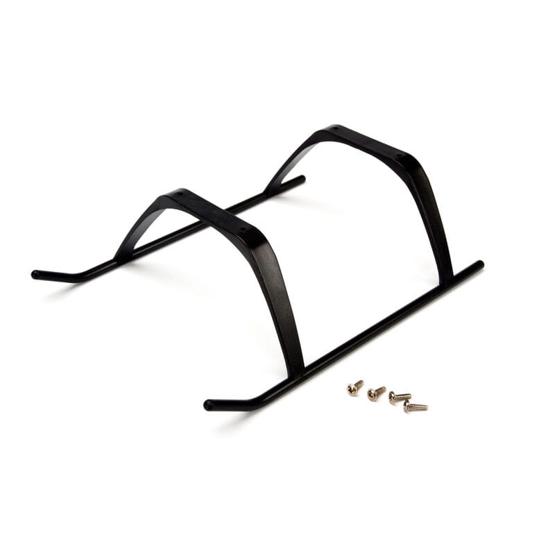 Blade Landegestell_ Set_ Schwarz_ B450 3D_X - RC-Zubehoer