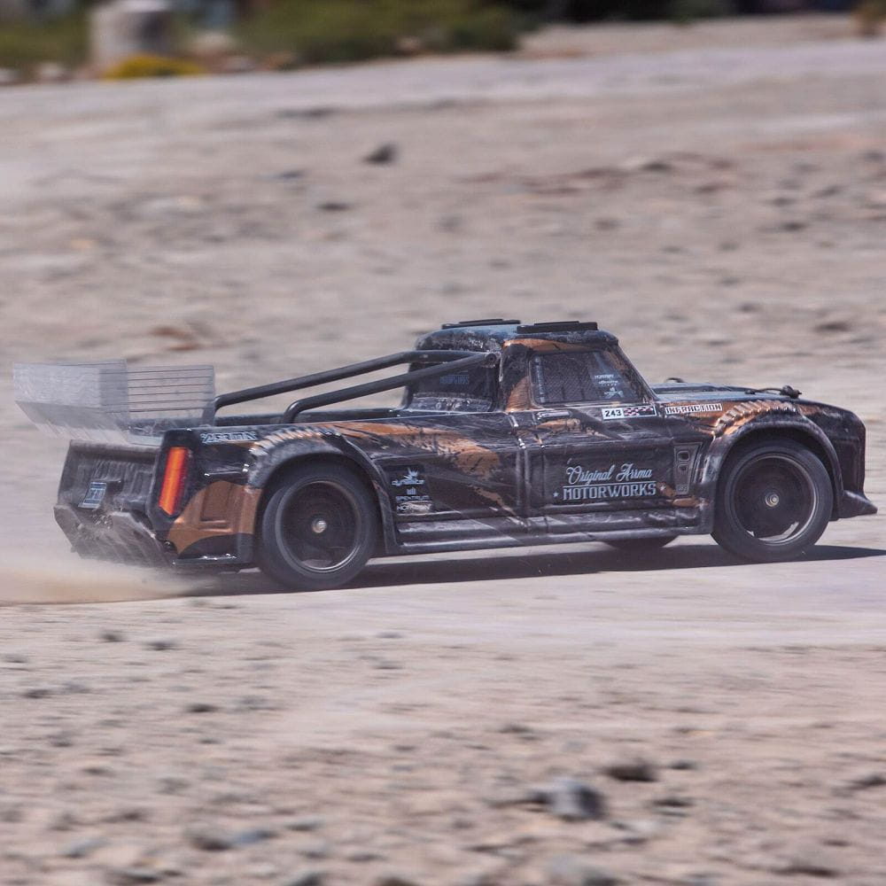 ARRMA INFRACTION 3S BLX Street Bash Resto-Mod Truck 1_8 in Gold