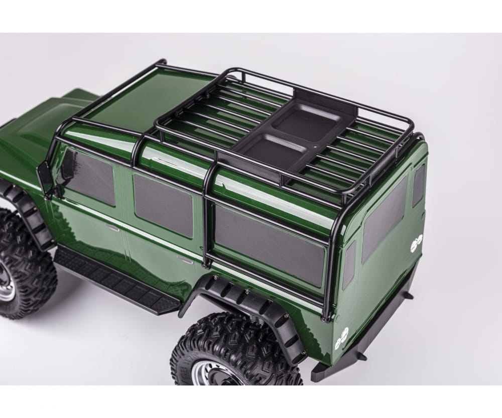 Carson RC 1:8 Land Rover Defender 100% RTR British grün