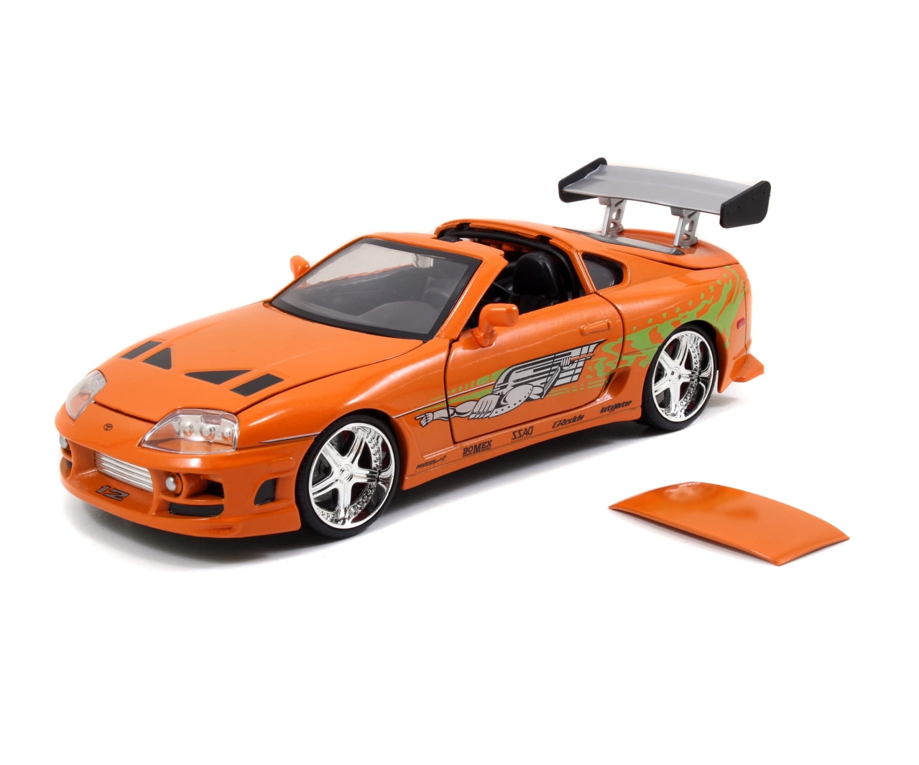 Jadatoys Toyota Supra 1995 Fast and Furious 1:24 Modellauto mit Figur Brian